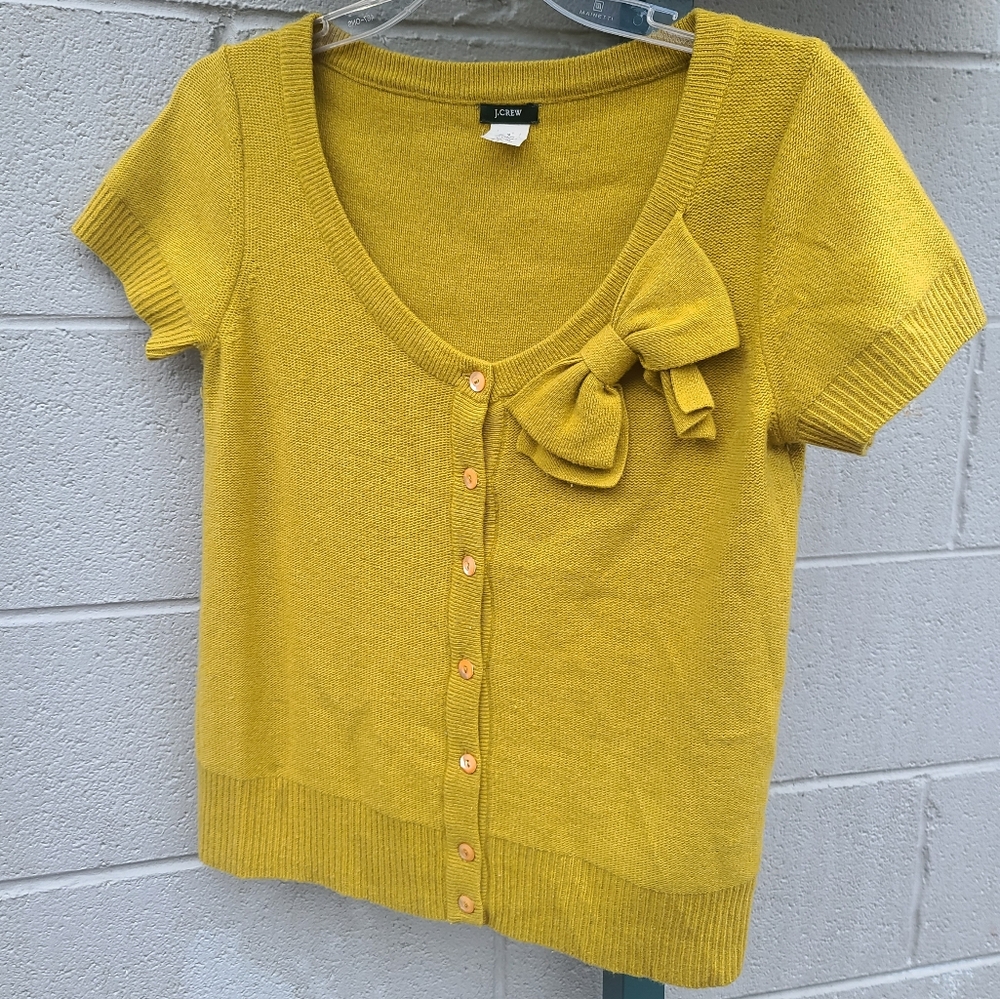 Small J Crew Sweater with Bow